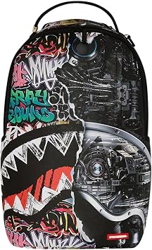 SPRAYGROUND SPLIT CYBERSHARK BACKPACK