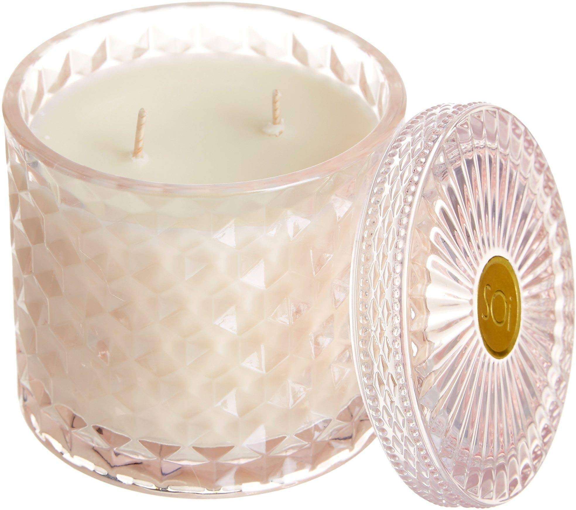 SOI 15 oz. Peony Jar One Size Scented-Candles, Light Pink