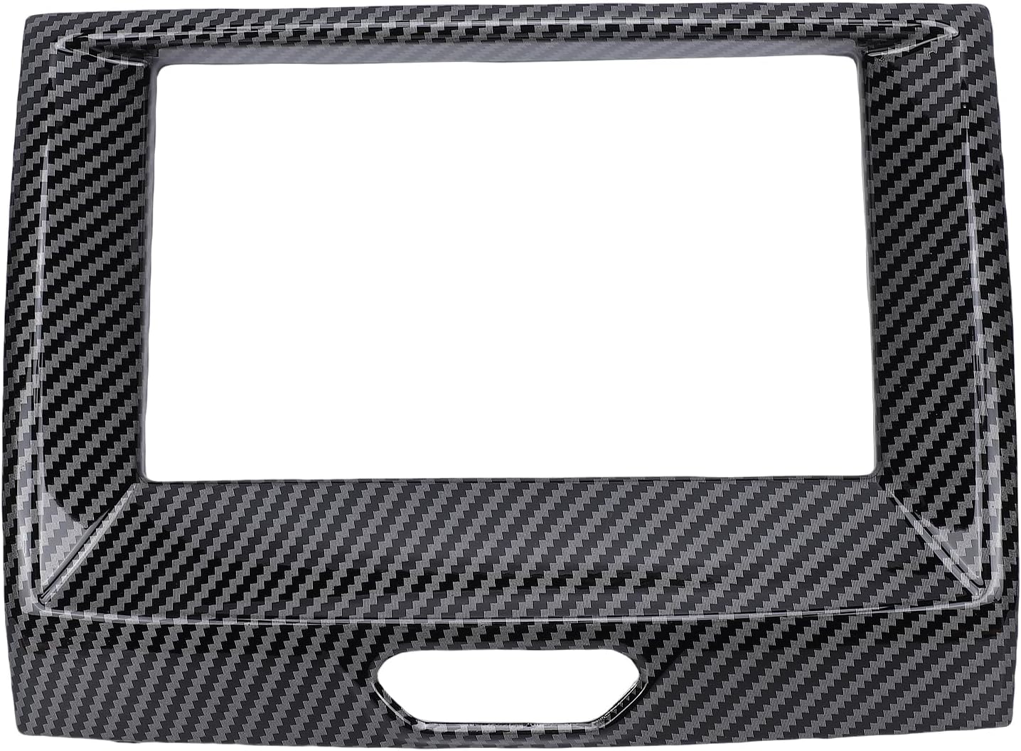 Central Control Navigation GPS Radio Panel Trim Replacement Stylish Carbon Fiber Style for 2015-2022