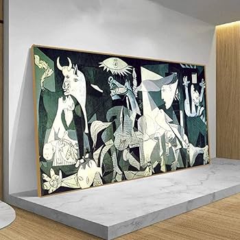 ピカソ絵画   壁掛け Amazon｜Pablo Picasso パブロ・ピカソ「ゲルニカ」 ホーム装飾
