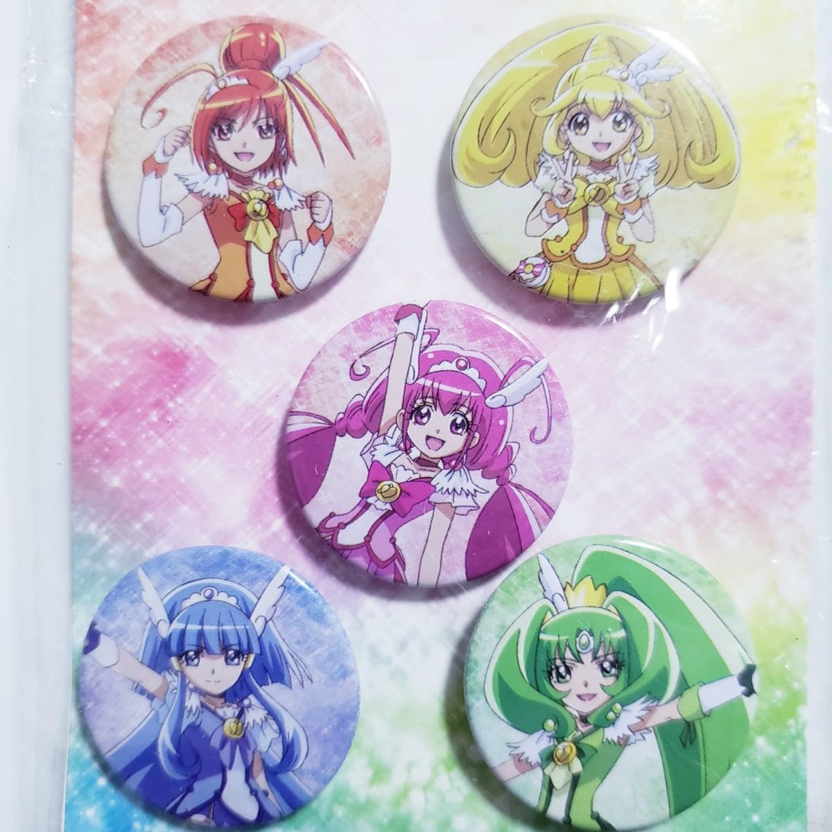 プリキュア オールスターズ みらいのともだち 公開記念 限定 缶バッジ セット プリキュア オールスターズ みらいのともだち 公開記念 限定 缶