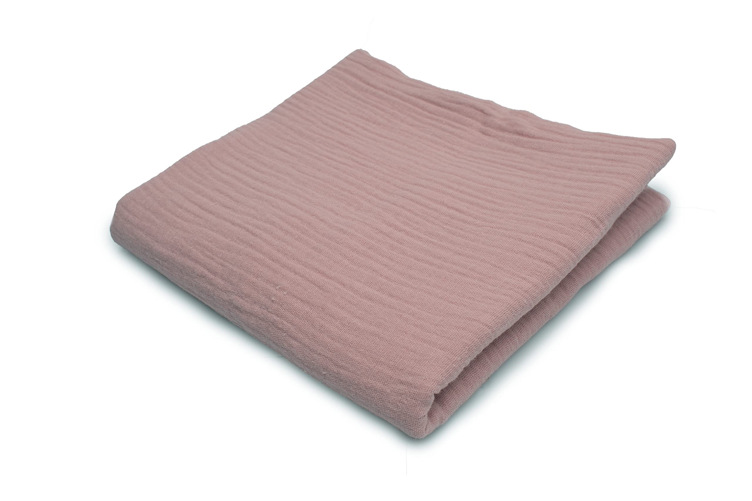 Cotton Muslin Double Gauze 50 x 130 cm (Dirty Pink) โ image 1