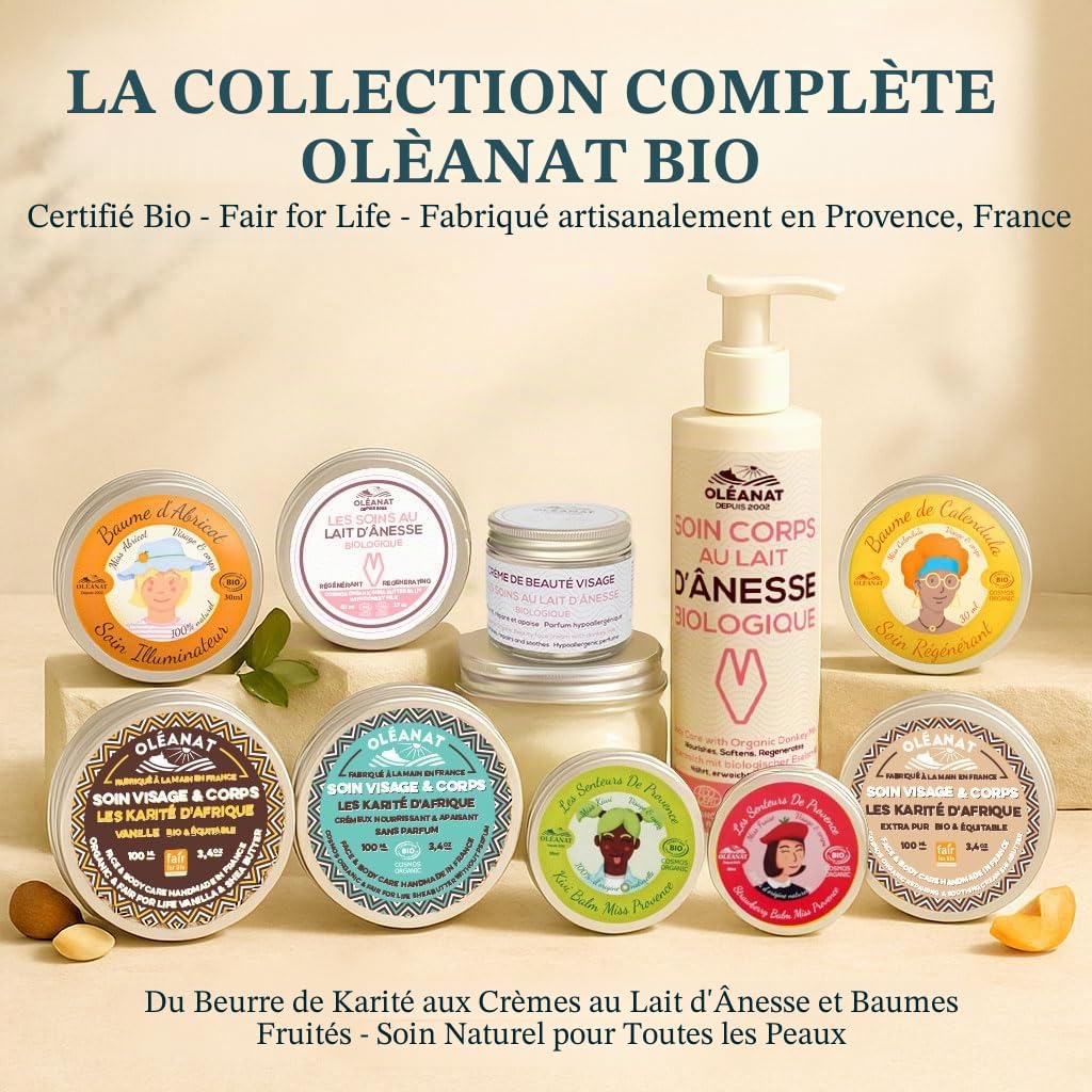 Oleanat Baume D'abricot Bio Soin illuminateur 30ml