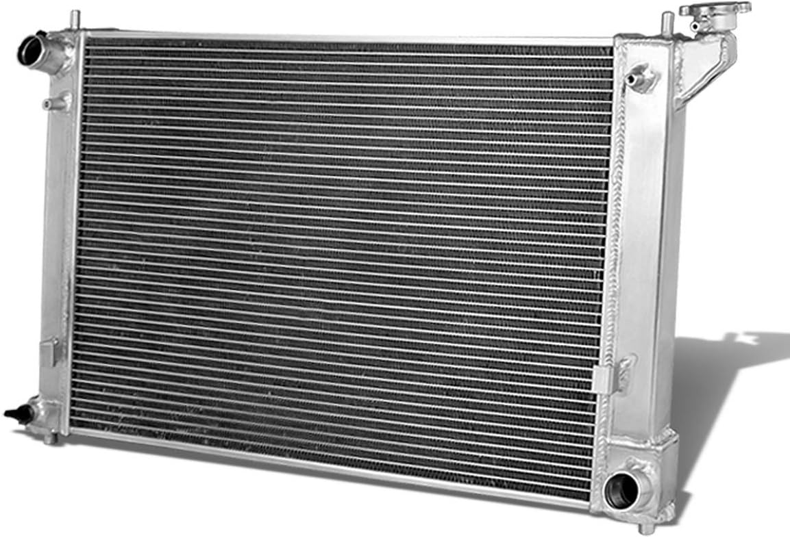 Auto Dynasty Radiator Compatible with 2005-2011 Scion tC, Full Aluminum 2-Row Racing Radiator - ANT10 2AZ-FE