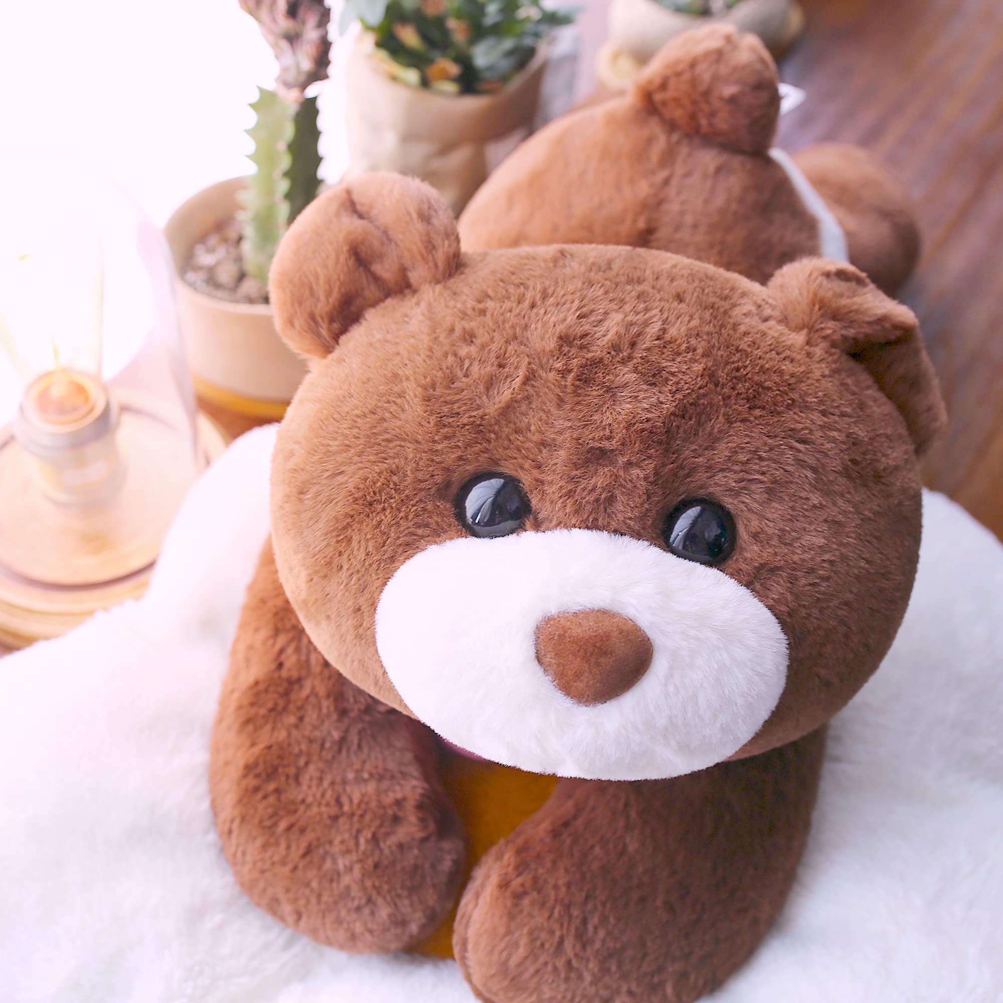 Amazon.co.jp: uoozii 20インチ/4ポンド ブラウンベア 重みのある