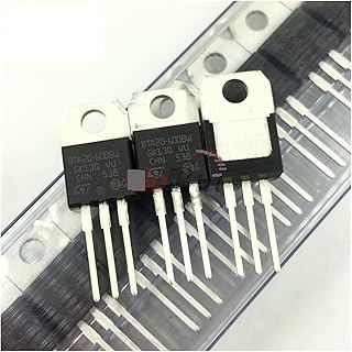 SALIGIAEY 10pcs BTA20-600BW BTA20-600BWRG TO-220 in-line tertiary tube two-way thyristor