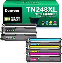 Denvoer Compatibile per HP 203X HP 203A Toner M281fdw per Toner Hp Color Laserjet Pro Mfp M281fdw CF540X CF540A per Color Laserjet Pro M254nw M254dw M281fdn M280nw M281cdw M254dn (4er Pack)