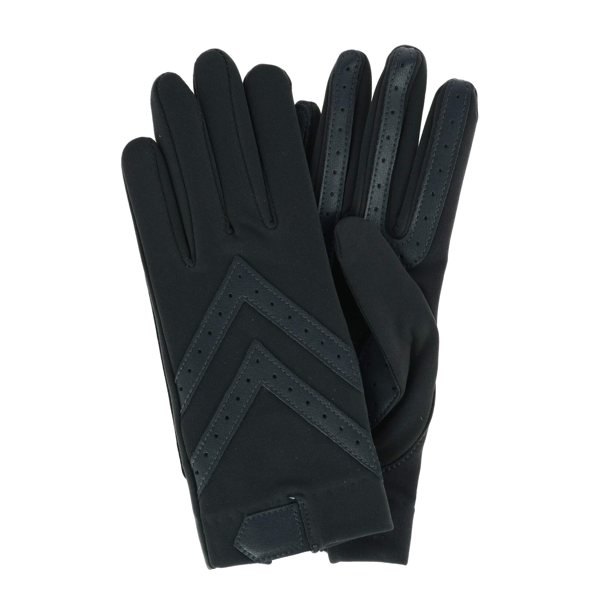 Isotoner Women's Unlined Spandex Touchscreen Winter Driving Glove, Large/Xlarge