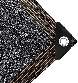 Sonnenschutz Netz 1X2m Schwarze, Schattiernetz Garten Schattierungsnetz mit Ösen 70% Shading Rate UV-Beständiges für Pflanzenschutz Gewächshaus Scheune oder Zwinger