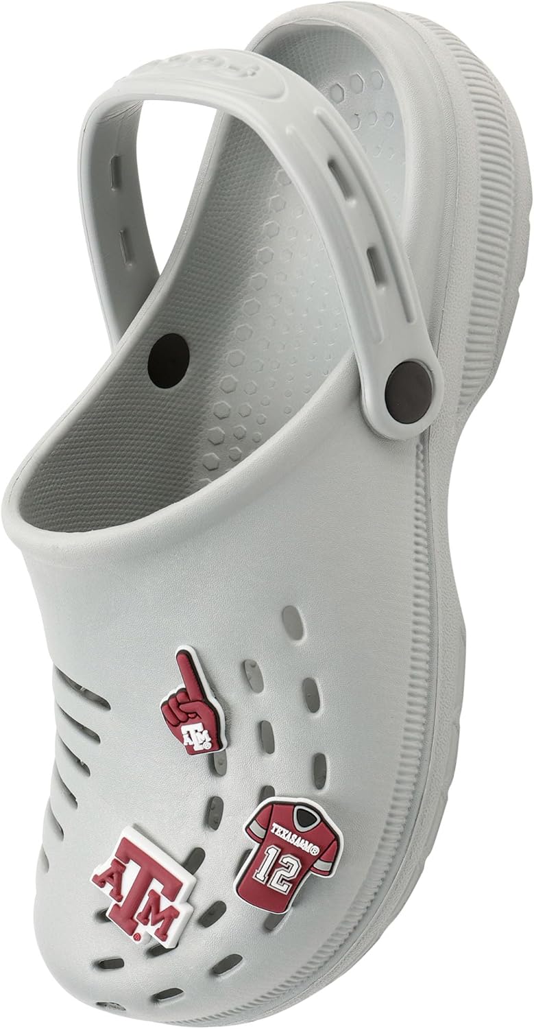 FOCO NCAA unisex-adult NCAA Team Logo Officially Licensed 10-Pack Charms for Clogs Shoes Bracelet - Image 2