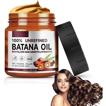 Organic Batana Oil for Hair Growth 120 ml Organic Batana Oil for Hair Batana Oil Organic for Growth Hair Rosemary Oil Hair Pure Organic Natural and Cold Pressed Hair Oil
