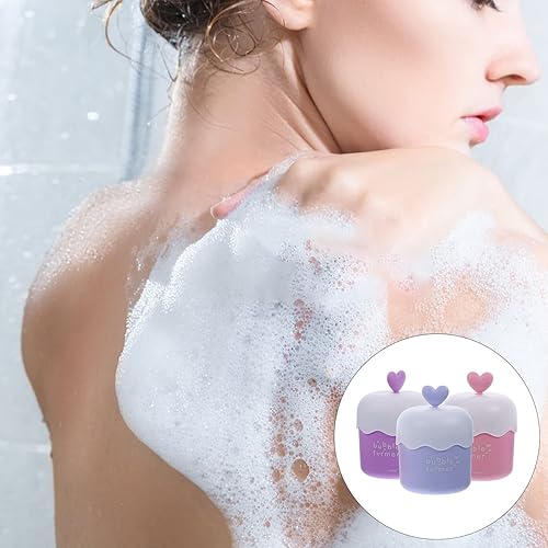 Miniatura 4 de Lurrose 3 piezas de espuma de lavado facial, espuma de burbujas para la cara, malvavisco, batidora, taza para el cuidado de la piel, herramientas de
