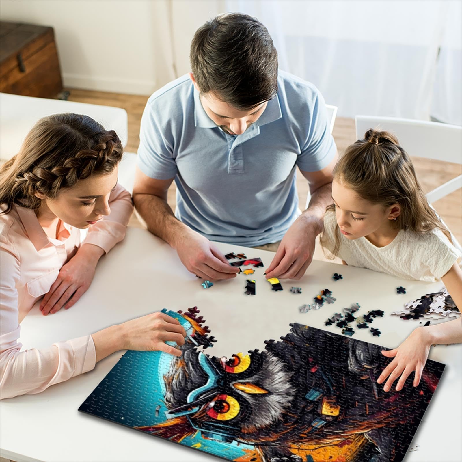PICKFORU Puzzle arbre de vie pour adultes 1000 pièces, puzzle difficile pour adultes, puzzle