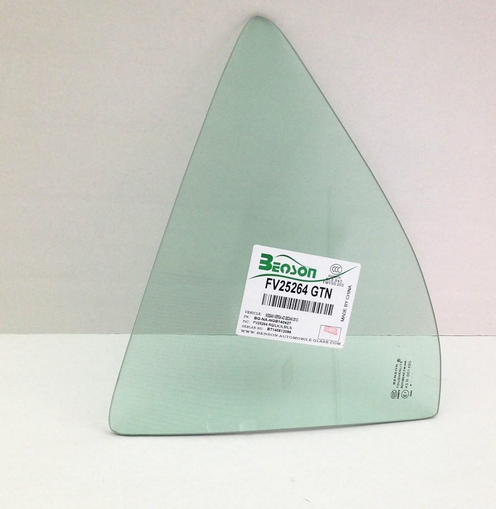 Driver Left Side Rear Vent Glass Vent Window Compatible