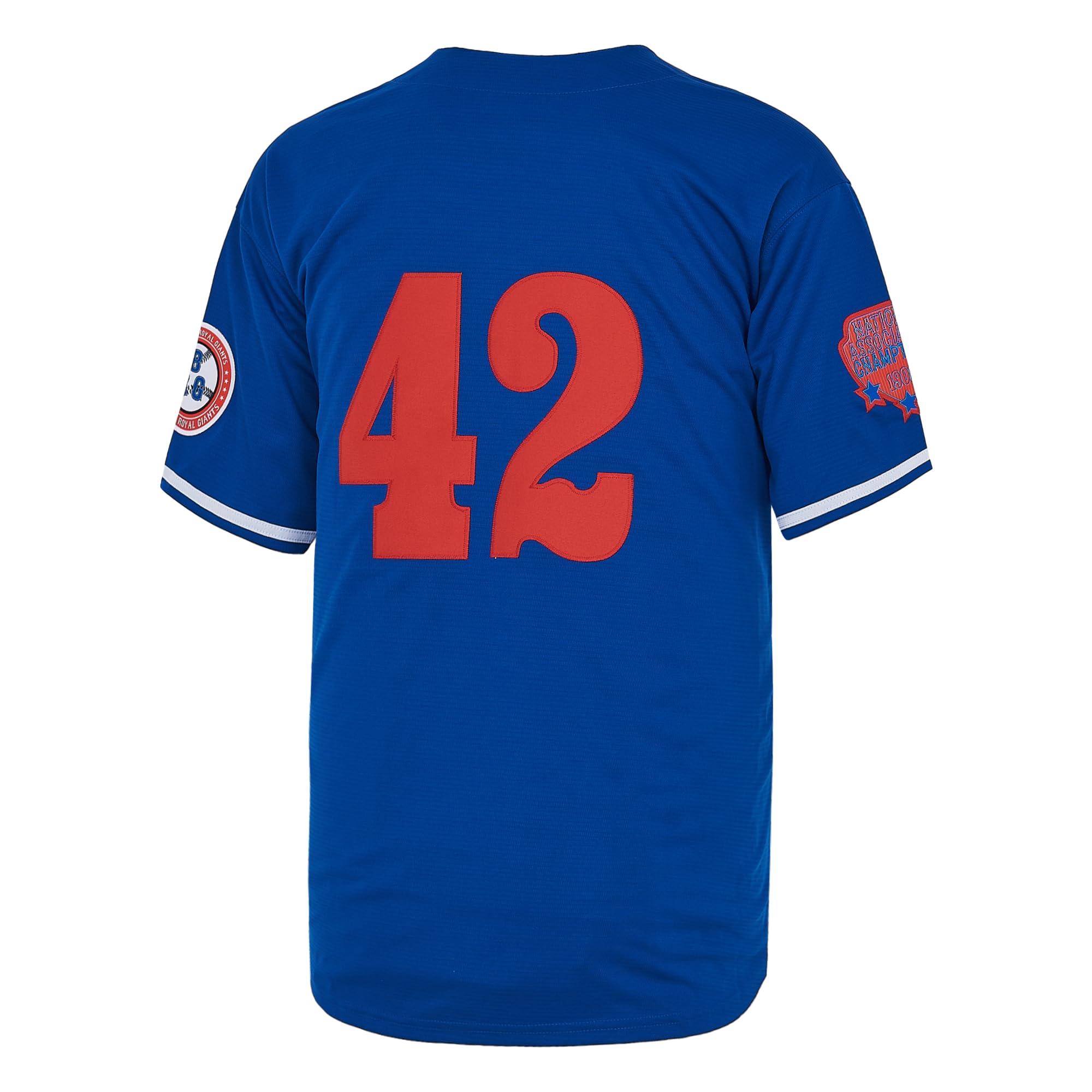 Maillot de baseball à manches courtes pour homme 42 Legend, style hip-hop des années 90