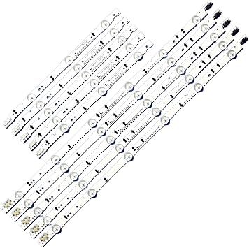 3v LED Backlight Strip Compatible with Samsung UE40J5100 UE40H5000 UE40J5500 2014SVS40_3228 BN96-30450A 30449A D4GE-400DCB-R2 400DCA R1