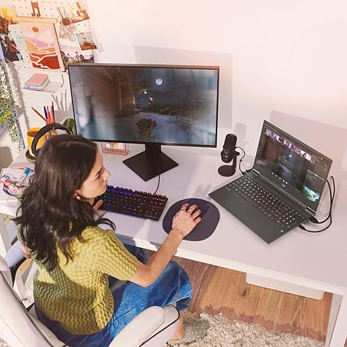 Miniatura 8 de HP Victus - Laptop para juegos, pantalla FHD IPS de 15.6 pulgadas de 144 Hz, AMD 6-Core Ryzen 5 7535HS (Beat i7-1260P), GeForce RTX 2050, 32GB DDR5,