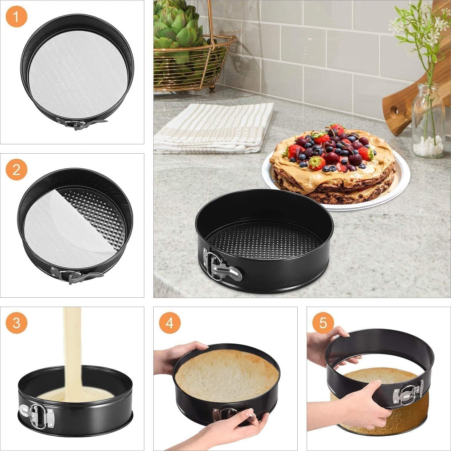 Kit di 236 Pezzi per Decorare Torte: Beccucci per Glassa E sac à Poche, Strumenti per Decorare Cupcake E Biscotti con Custodia, per Principianti E Professionisti.