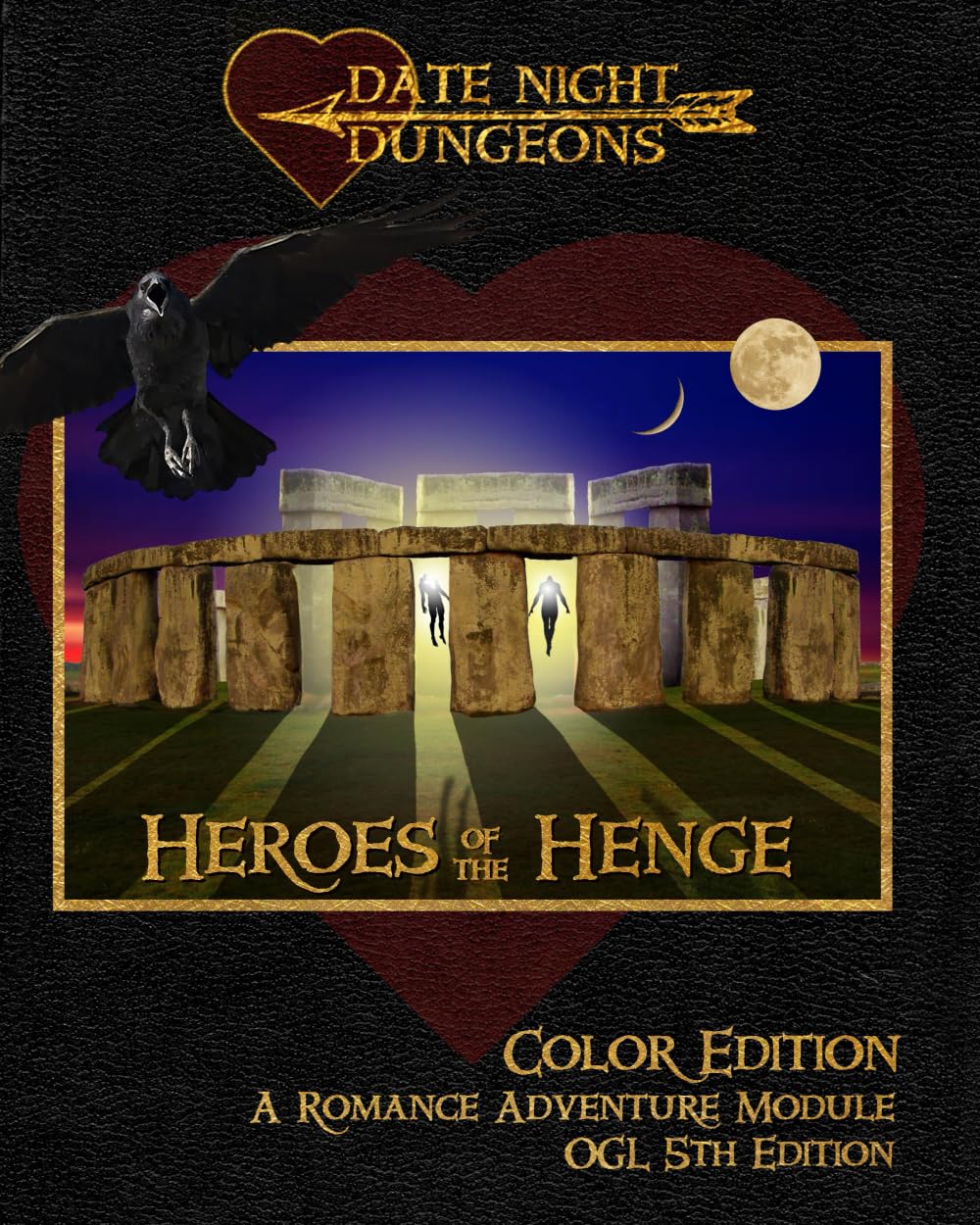 Heroes of the Henge: A Romance Adventure Module: OGL 5th Edition: Color Edition (Date Night Dungeons)