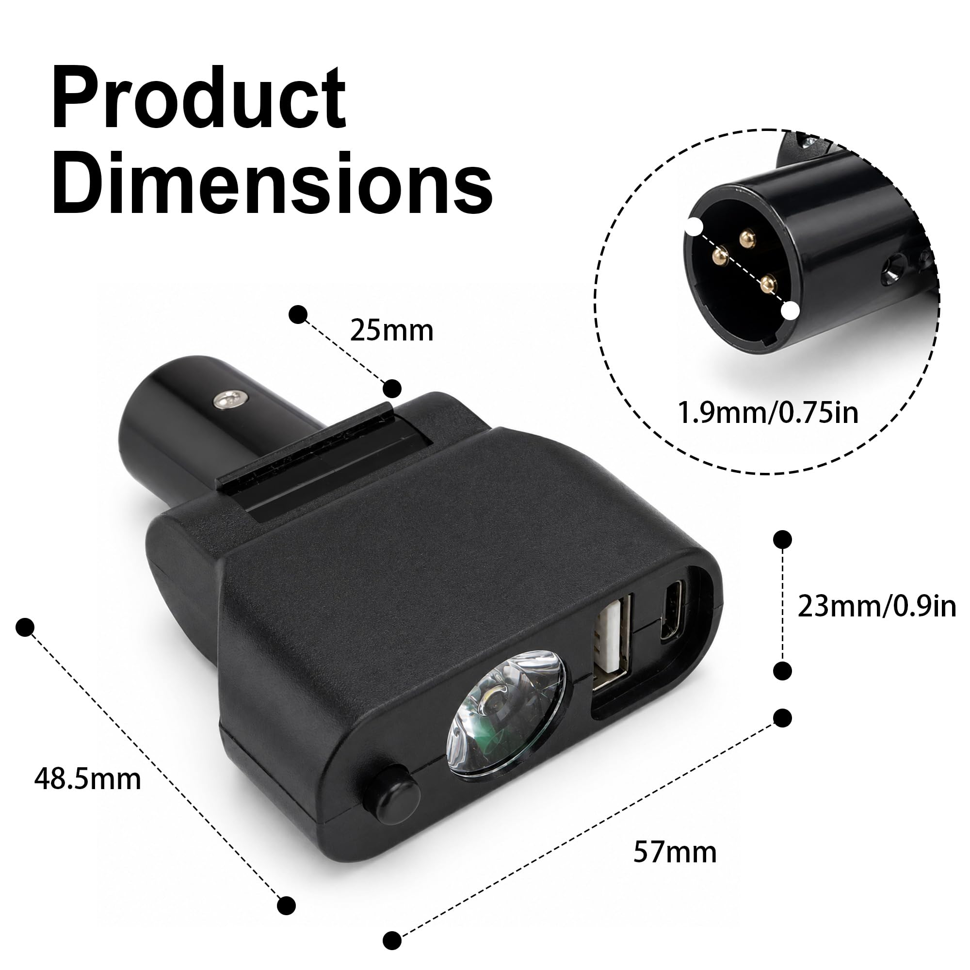 LED Wheelchair Light - Enhance Visibility -3 LED Wheelchair Light - Enhance Visibility -3