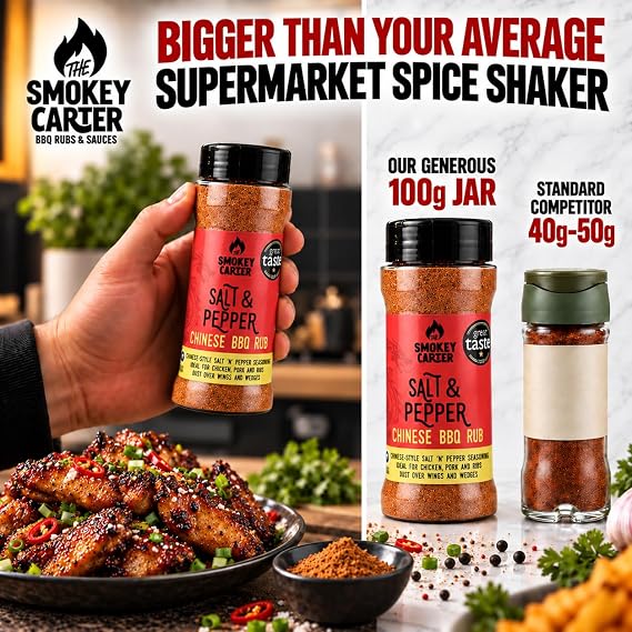 Smokey Carter - Chick & Wing Seasoning Gift Set, 5x100g Chicken Seasonings