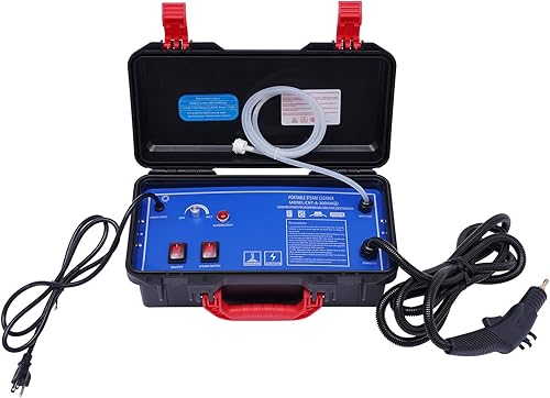 Limpiador de vapor portátil de 1700 W 110 V, alta temperatura, máquina de limpieza de vapor de alta presión para muebles, cocina, baños, ventanas,