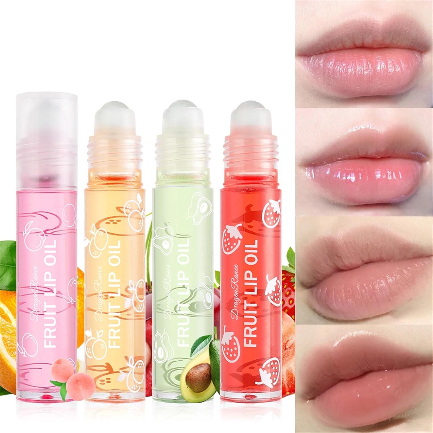 3 ml Lip Gloss Colourless Lip Gloss Transparent Fruity Lip Gloss Lip