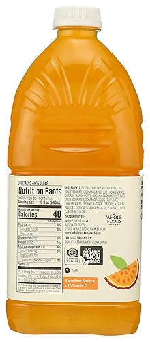 Miniatura 2 de 365 by Whole Foods Market - Jugo orgánico de mango y maracuyá, azúcar reducida, 64 fl. Oz