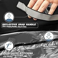 Vista 2 de Cubierta de parrilla de gas para barbacoa de 30 pulgadas para parrilla exterior, resistente al agua, resistente a los rayos UV, cubierta