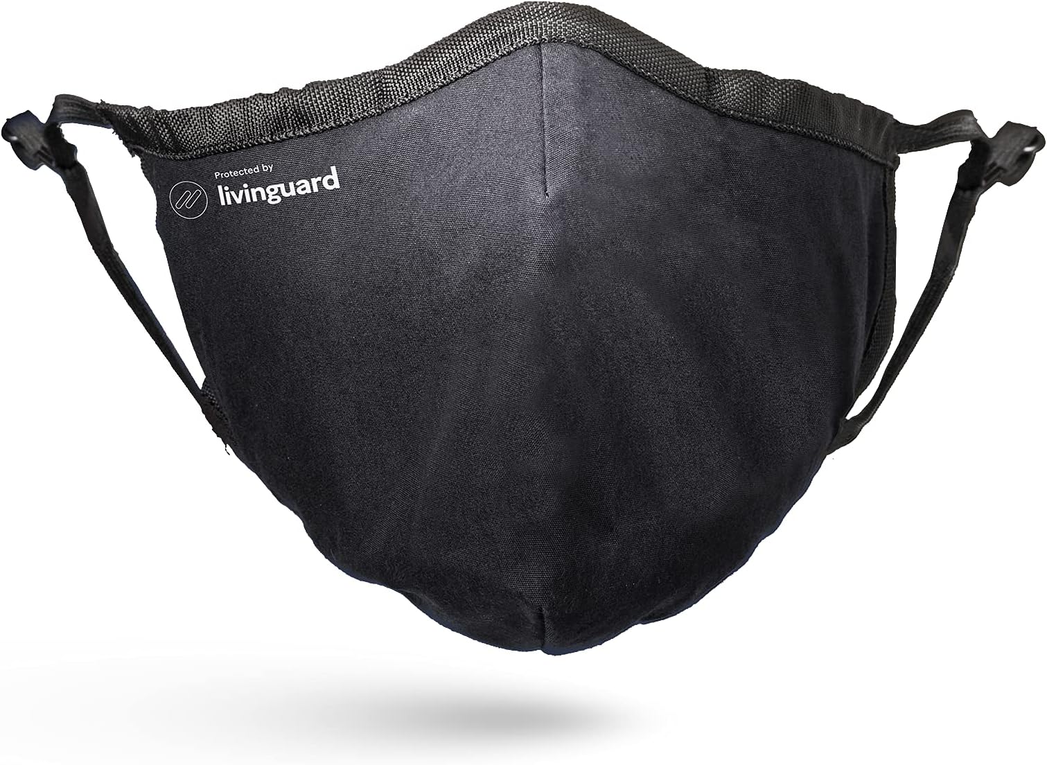 Livinguard Ultra 100% Cotton 4 Layers Washable & Resuable Cloth Face Mask With Anti Microbial Properties for Unisex (Without Valve) (Pack of 1)