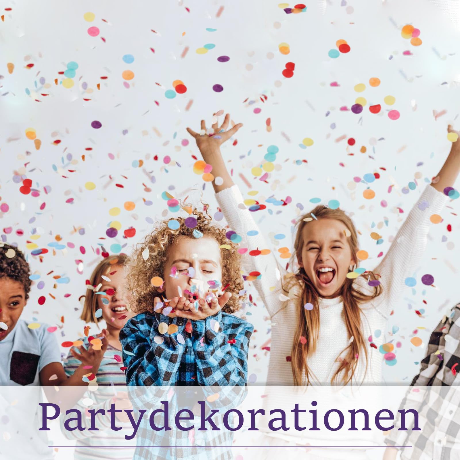 GoldRock Konfetti voor bruiloft en verjaardag, 6000 stks kleurrijke strooidecoratie, tafeldecoratie goud, konfettikanon papier, papieren slangen voor carnaval, doop, kerstmis, oudejaarsdecoratie