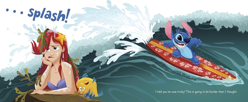 Amazon | Stitch Crashes Disney | Disney Books | Children's Books