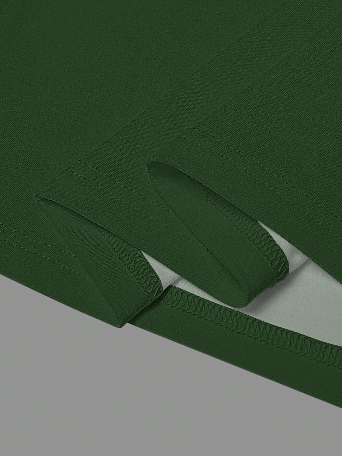 Mens Fashion Long Sleeve Polo Shirts Casual Golf Shirts Color Block Cotton Top - Image 5