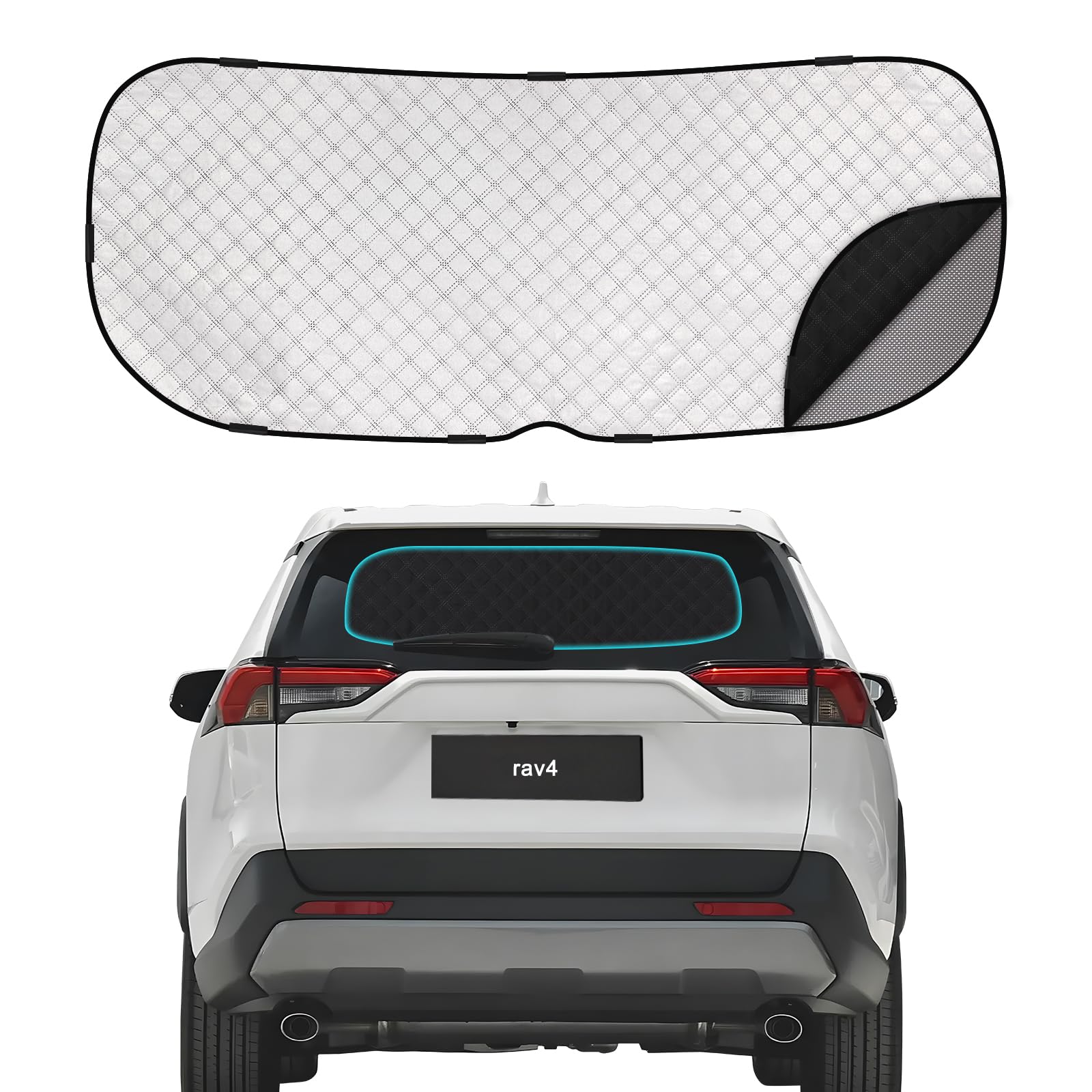 ZATOOTO RAV4 Rear Windshield Sunshade