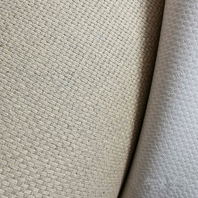 ADJAN Canvas roll 68cm *5m Heavy Linen Blend Painting Primed Canvas With Medium Texture Rolled Canvas (Color : 550gsm rough)