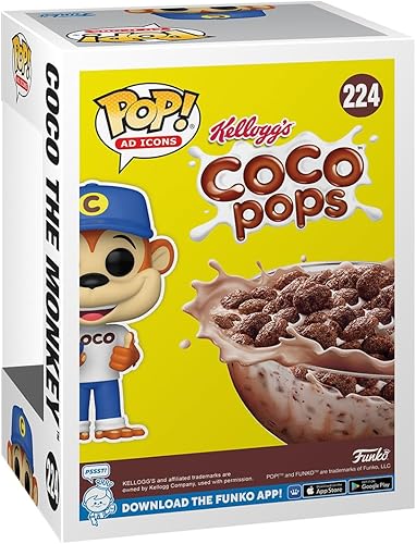 Miniatura 3 de Funko Pop Ad Icons: Kellogg's - Coco Pops, Coco The Monkey - Figura de vinilo coleccionable - Idea de regalo - Producto oficial - Juguetes para