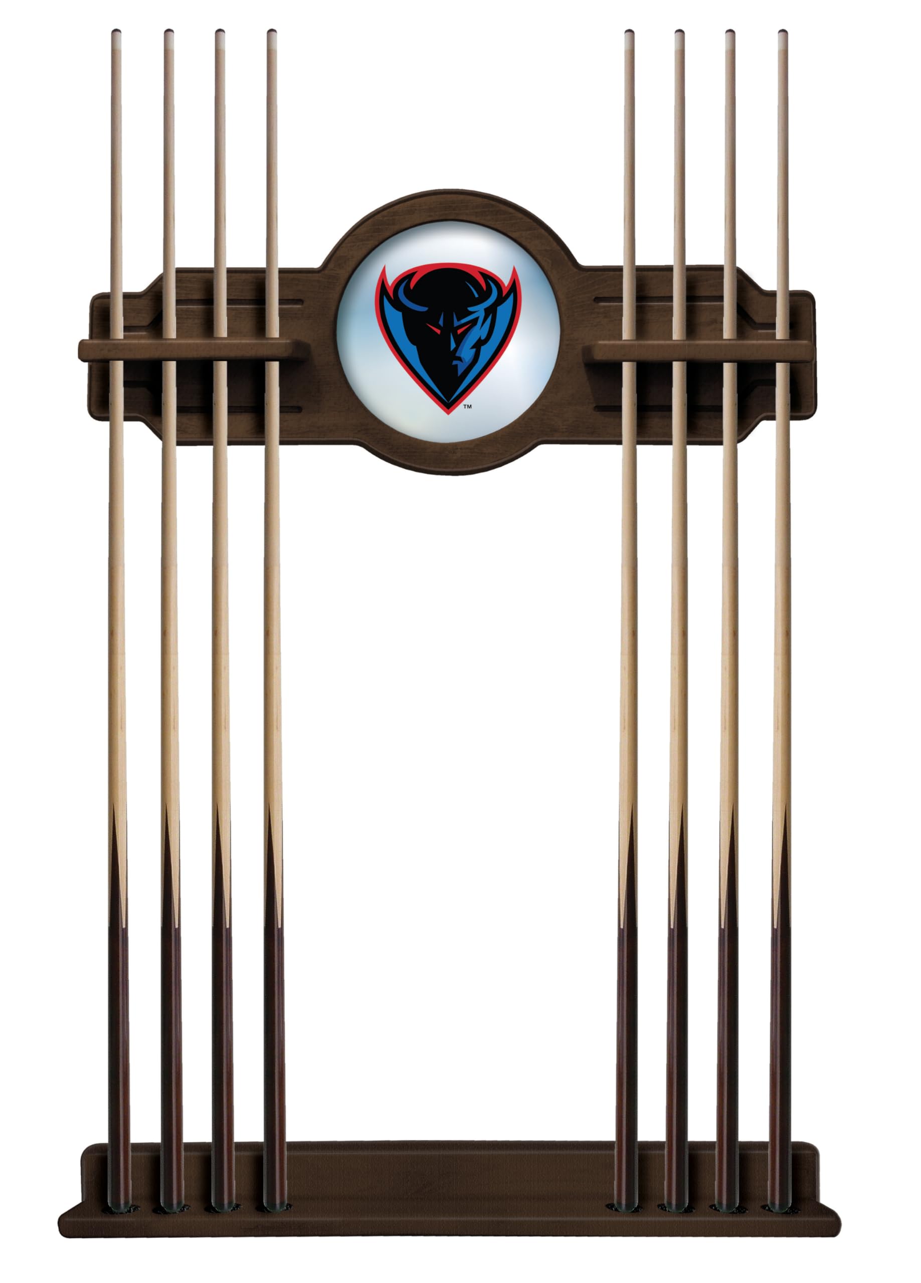 DePaul Cue Rack in Navajo Finish by Holland Bar Stool