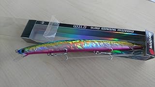 AKAMI WILD 190 LONG JERK MINNOW 34GR COL BGP