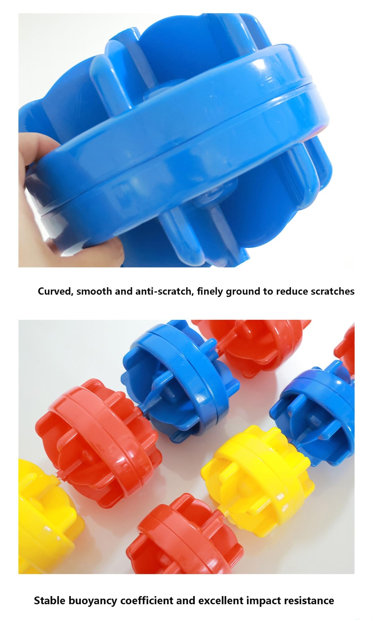 Questa Corda di Sicurezza per Piscina, con Boa Galleggiante per la separazione delle corsie, divisorio per Piscina in plastica Resistente, Linea di Sicurezza per l'area di Nuoto, Accessorio