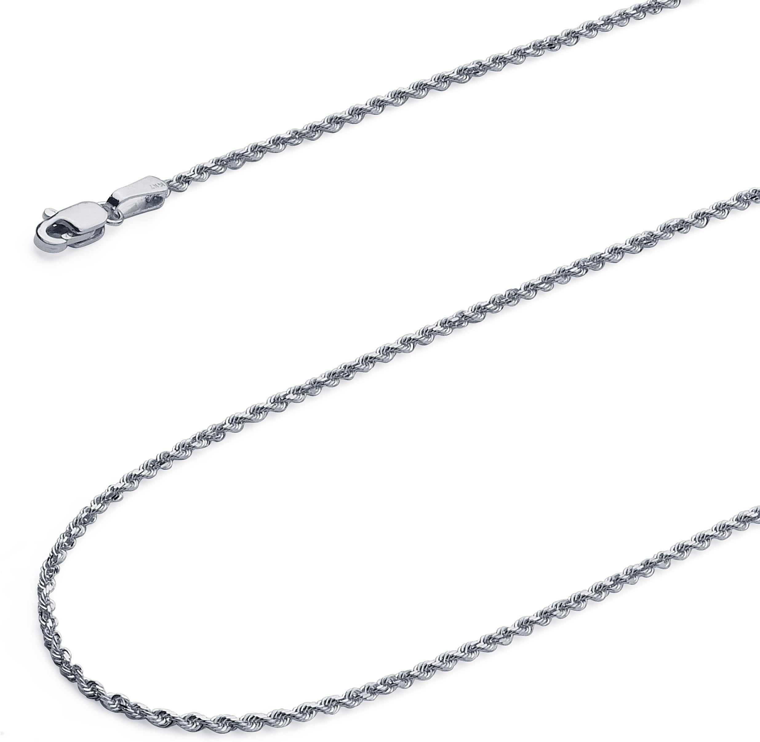 14K Solid Gold Rope Chains (Select Options)