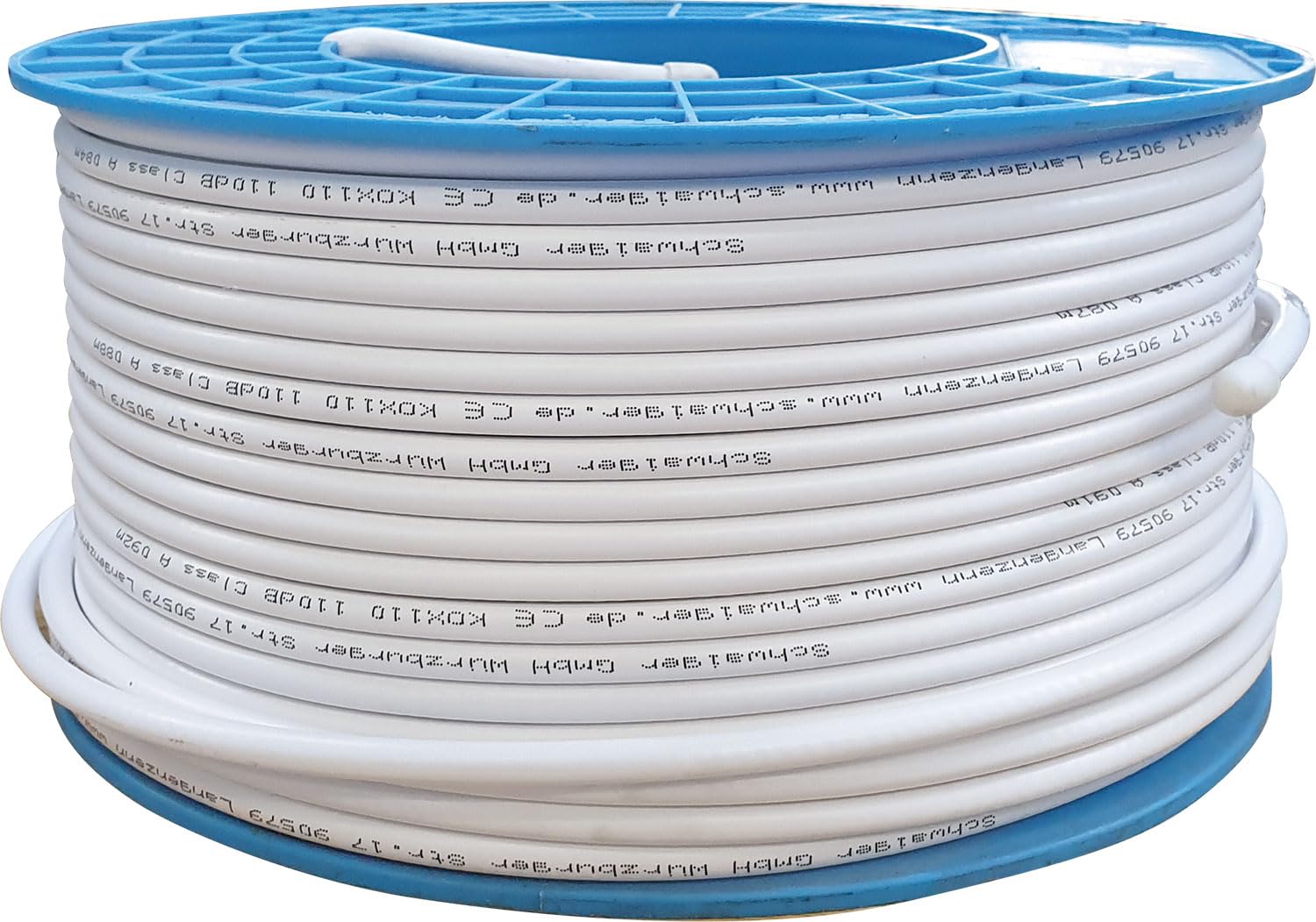 SCHWAIGER KOX110 100 - Cavo antenna satellitare, 100 m, cavo coassiale HDTV DVB-T2, 110 dB, 75 Ohm, schermatura tripla