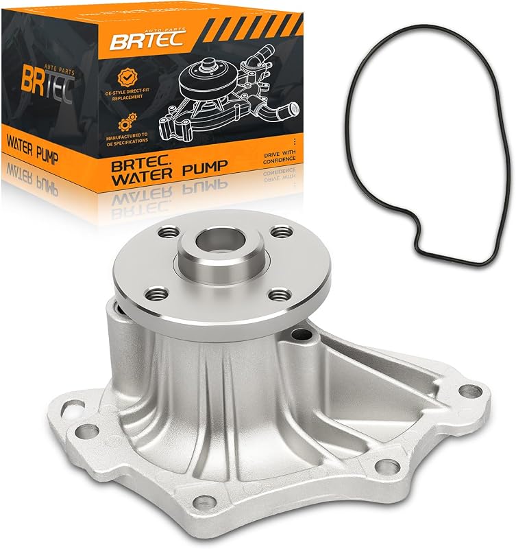 Bomba d’água BRTEC para Toyota Camry, Corolla, Highlander, Matrix, RAV4, Solara, Lexus HS250H, Pontiac Vibe e Scion tC – 1 unidade