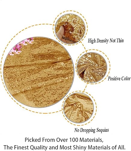 Miniatura 3 de Tela de lentejuelas elegante para el patio, mantel de lentejuelas, mantel, camino de mesa, fondo de cabina de fotos.