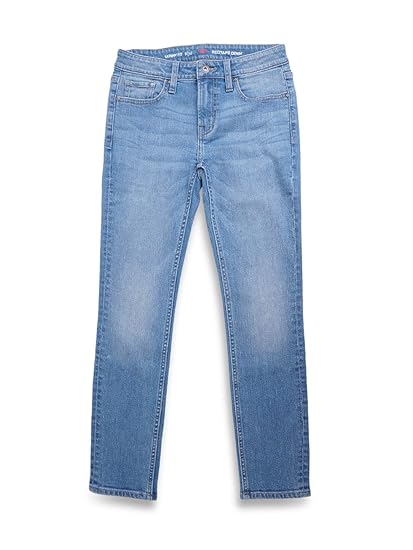 Red Tape Boys Skinny Jeans (BRD0034_Light Blue_8-9Y)