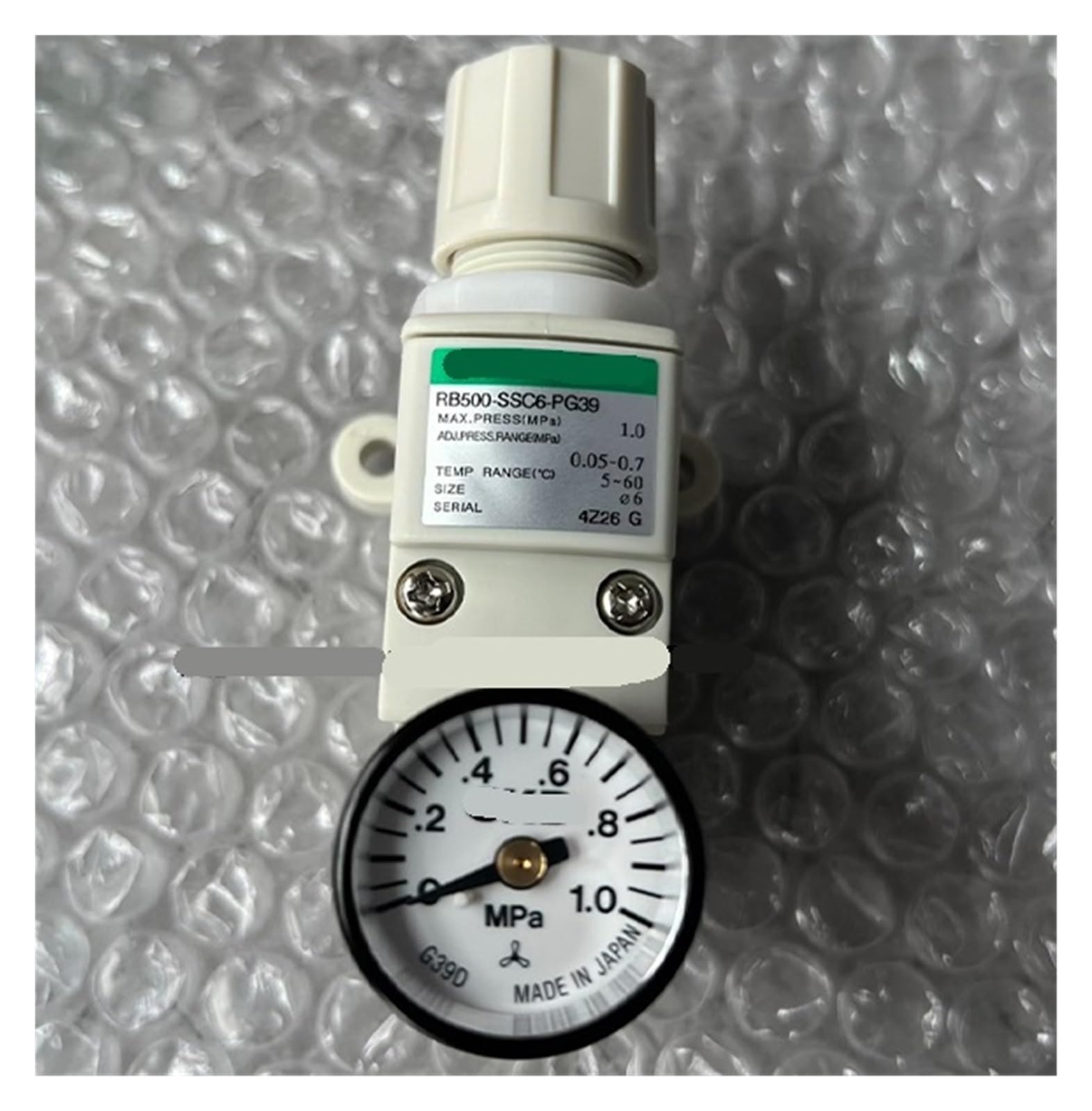 Vanne de régulation de pression hydraulique RB500-SSC4-G39-P pour circuit industriel