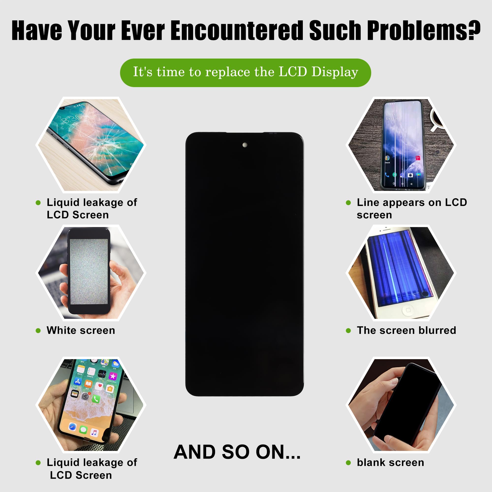 Display LCD compatibile con ZTE Nubia Neo 3 5G Z2463 pezzi di ricambio con strumenti gratuiti