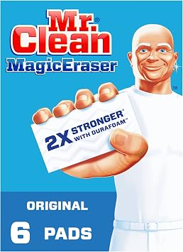 Mr. Clean Magic Eraser Original Scrubbers, 6 Per Box, Case of 6 Boxes