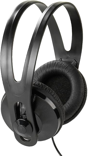 Vivanco SR 97 TV słuchawki nauszne stereo (105 dB, wtyczka jack 3,5 mm, 5 m) czarne
