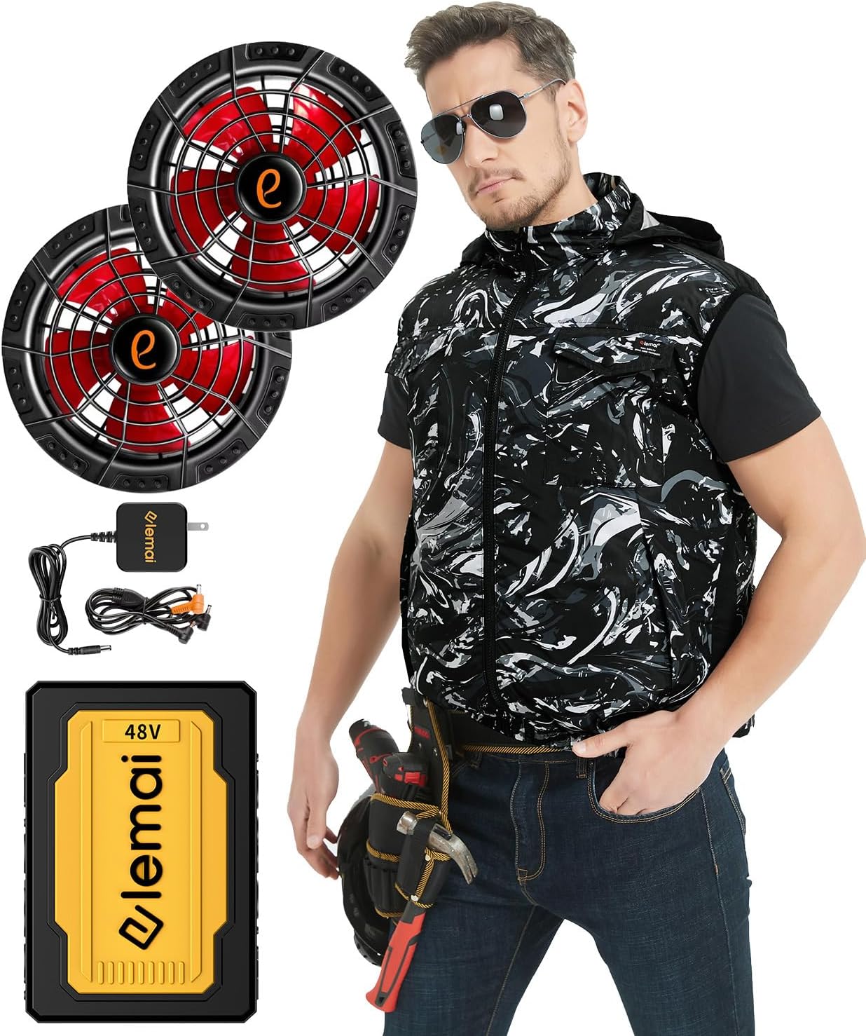 Makita FV214FB LLサイズ ファン バッテリーセット Makita FV214FB LL