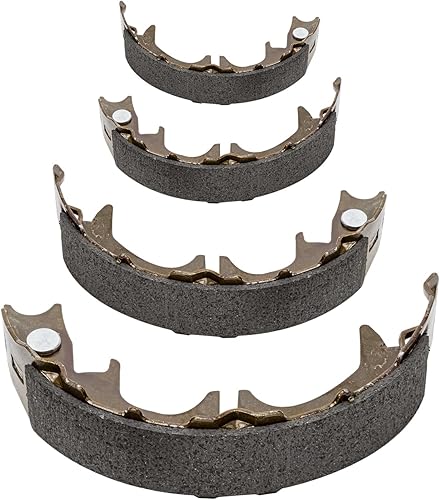 Miniatura 6 de Detroit Axle - Reemplazo de zapatas de freno semimetálicas para Toyota Camry Highlander Solara Avalon Lexus ES350 ES300 ES330 RX300